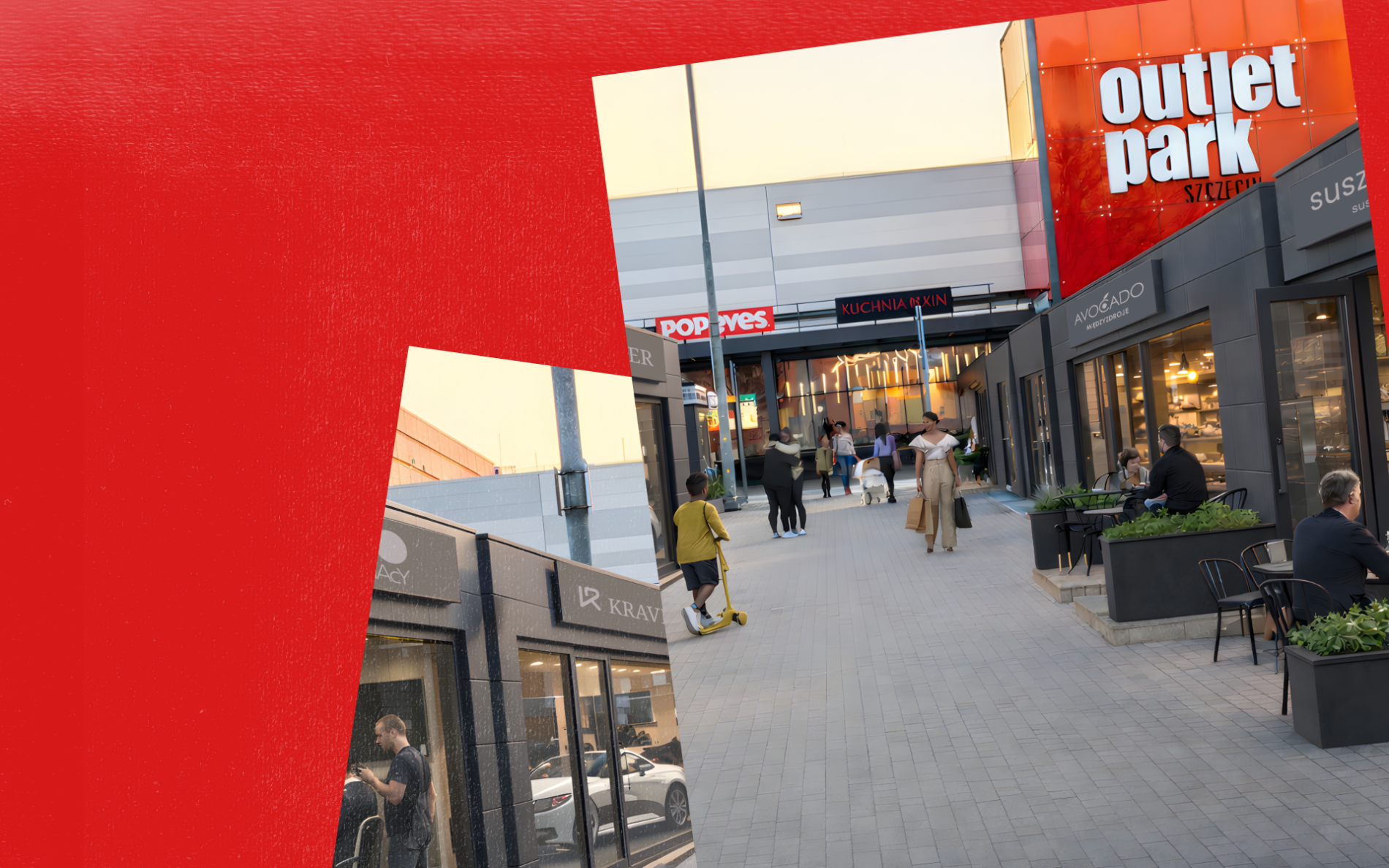 zdjęcie outlet park i nowo otwartej alei handlowej