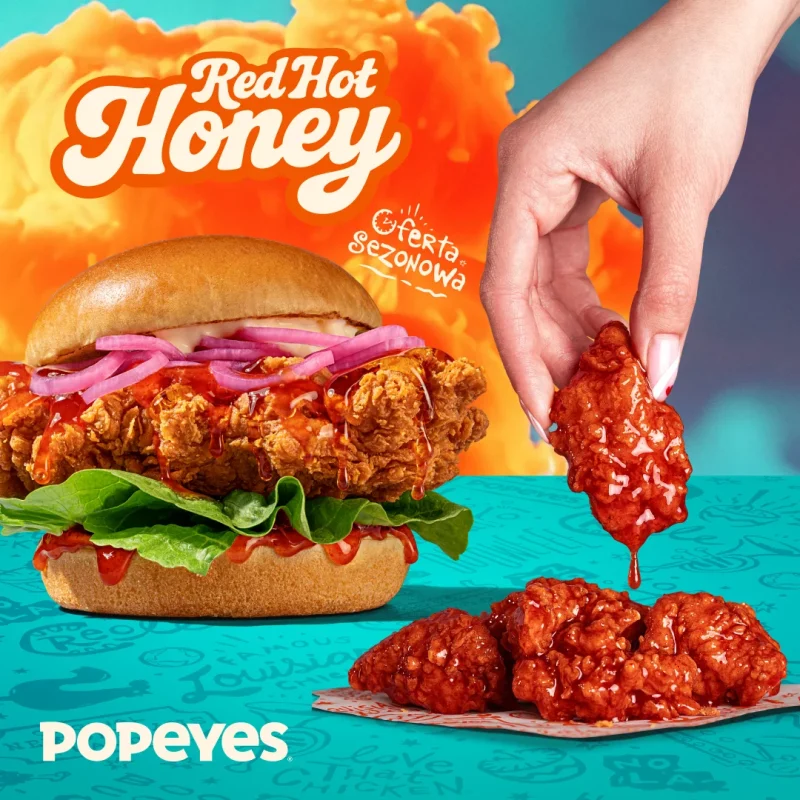 Grafika promocji Popeyes