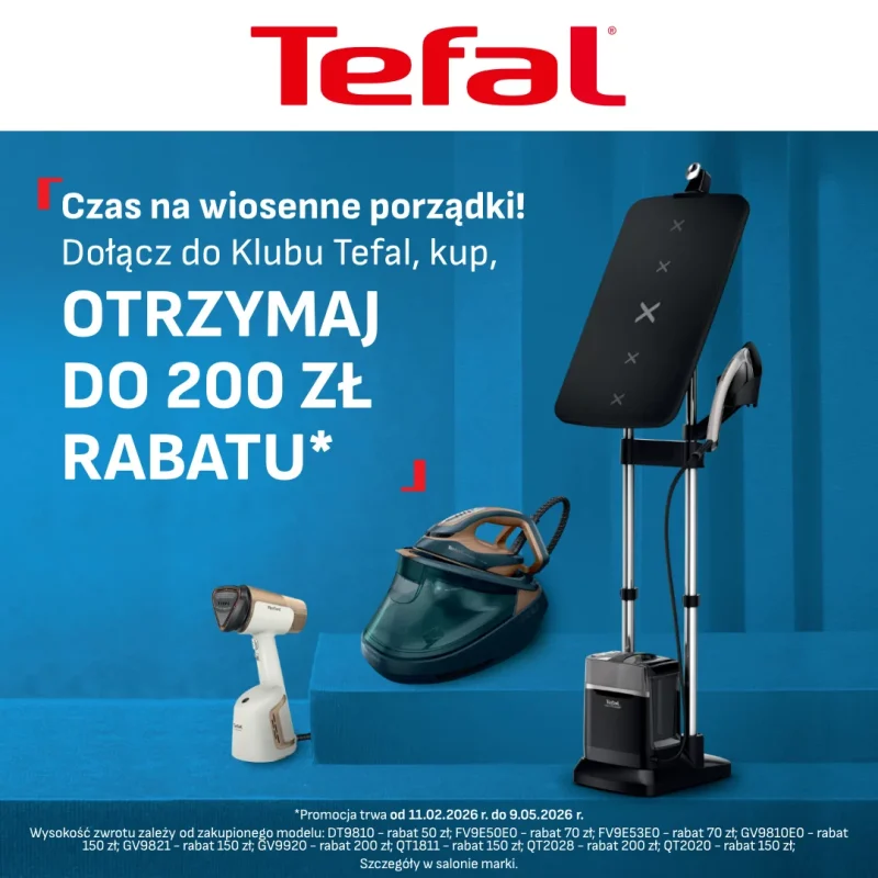 Grafika promocji Tefal