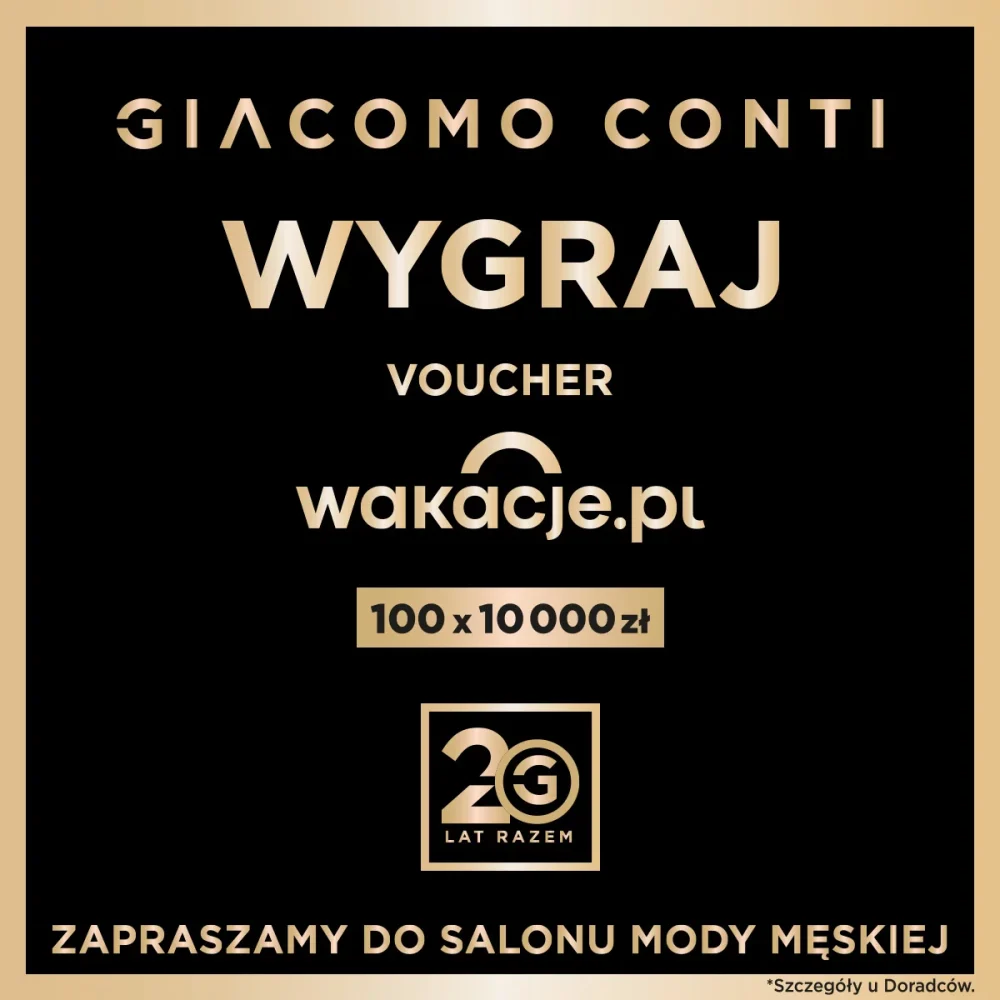 Grafika promocje Giacomo Conti